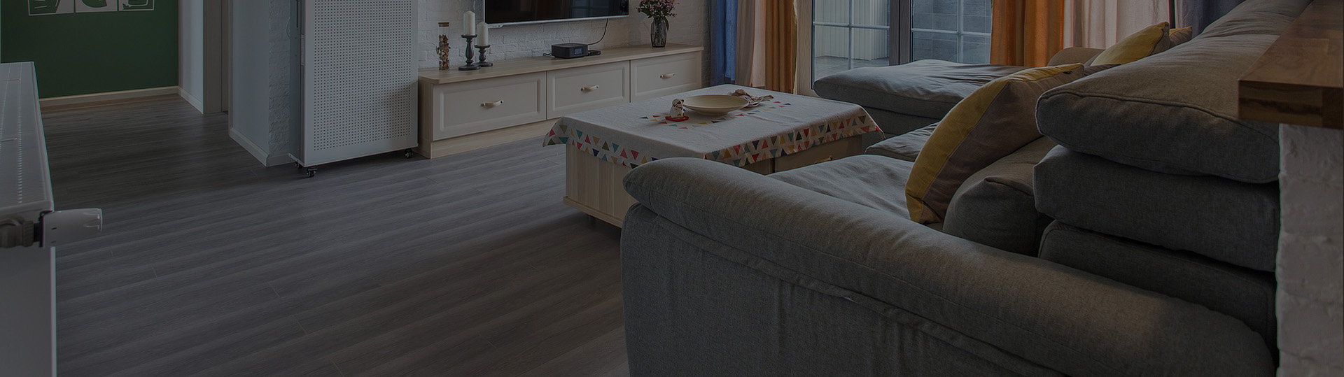 Anchorage radiant floor heating banner
