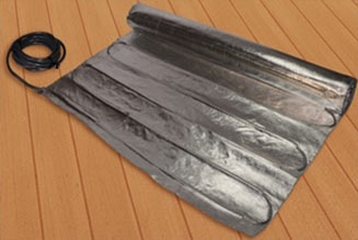 FoilHeat floor heating mat.