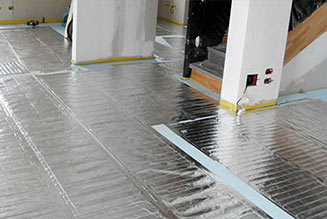 FoilHeat floor heating element