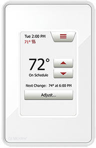 TOUCH floor heating thermostat.