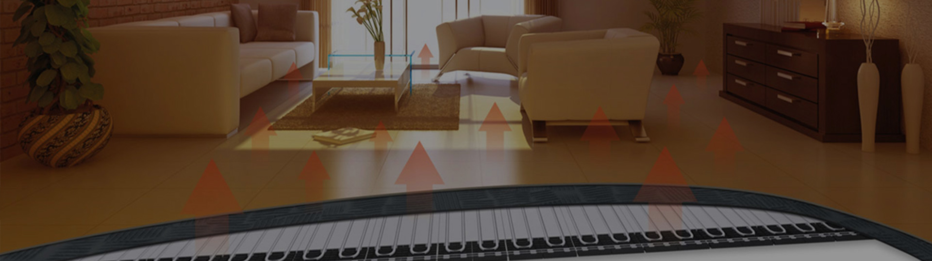 Radiant floor heating solutions banner for Anchorage, AK.